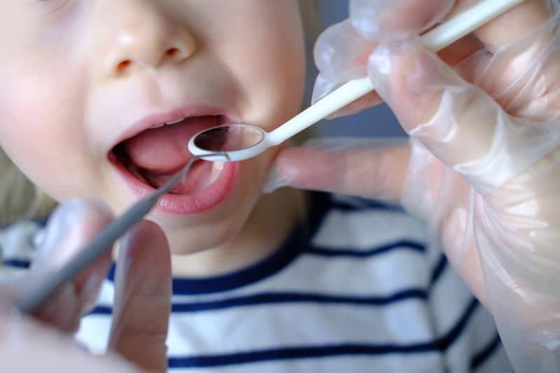 Seguimiento del crecimiento dental